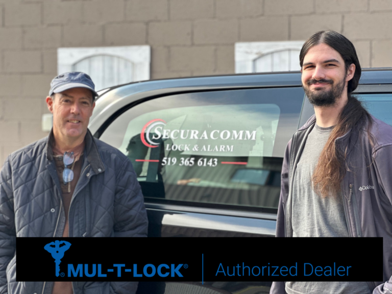Securacomm is an authorized ‘Mul-T-Lock’ dealer