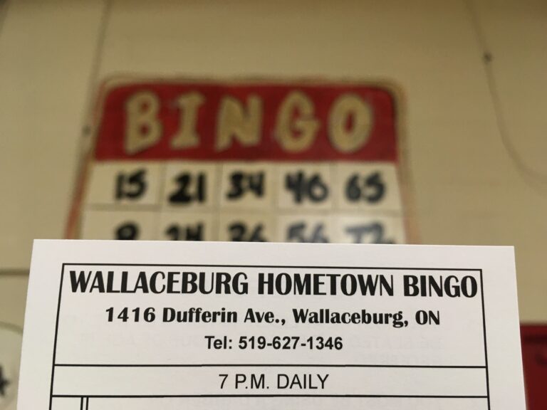 Wallaceburg Hometown Bingo
