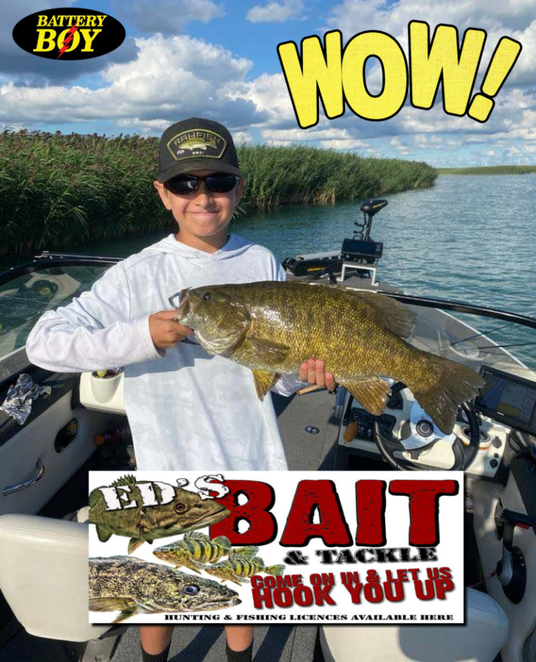 WOW! Win $100 to Ed’s Bait!