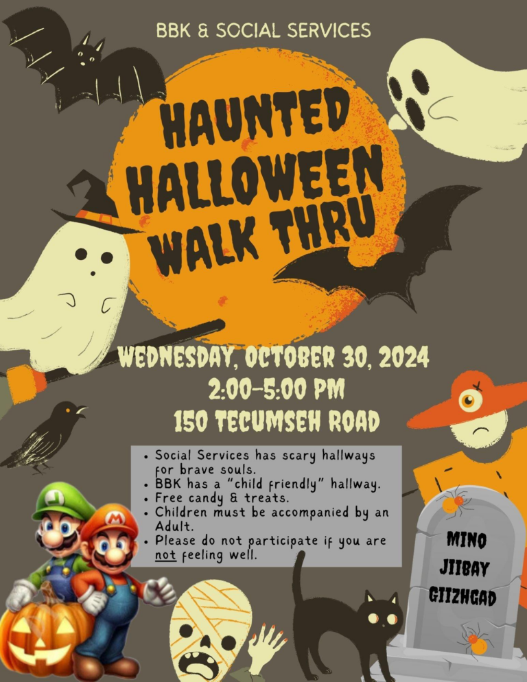 ‘Haunted Halloween Walk-Thru’ being held on Walpole Island