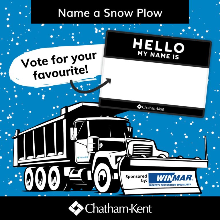 Suggestions being accepted for ‘Name a Snow Plow’ contest until December 13