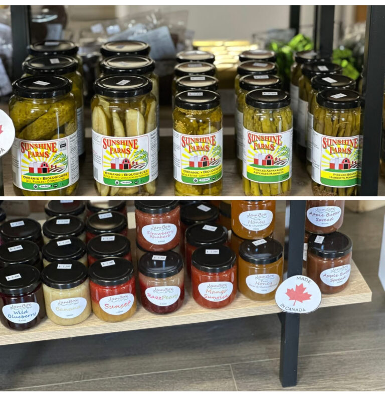 Sunshine Farms products at All Occassions in Wallaceburg