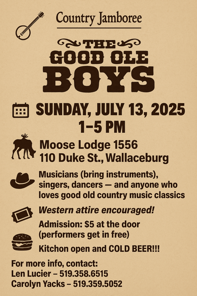The Wallaceburg Moose Lodge
