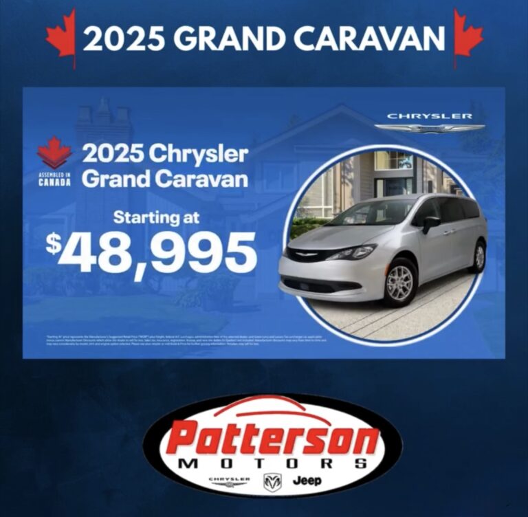 Patterson Motors – 51 Mcnaughton Avenue Wallaceburg