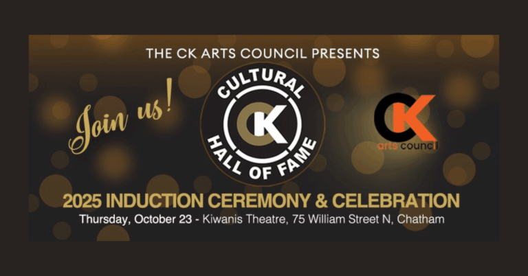 CK Arts Council to celebrate 2025 Cultural Hall of Fame inductees Oct. 23