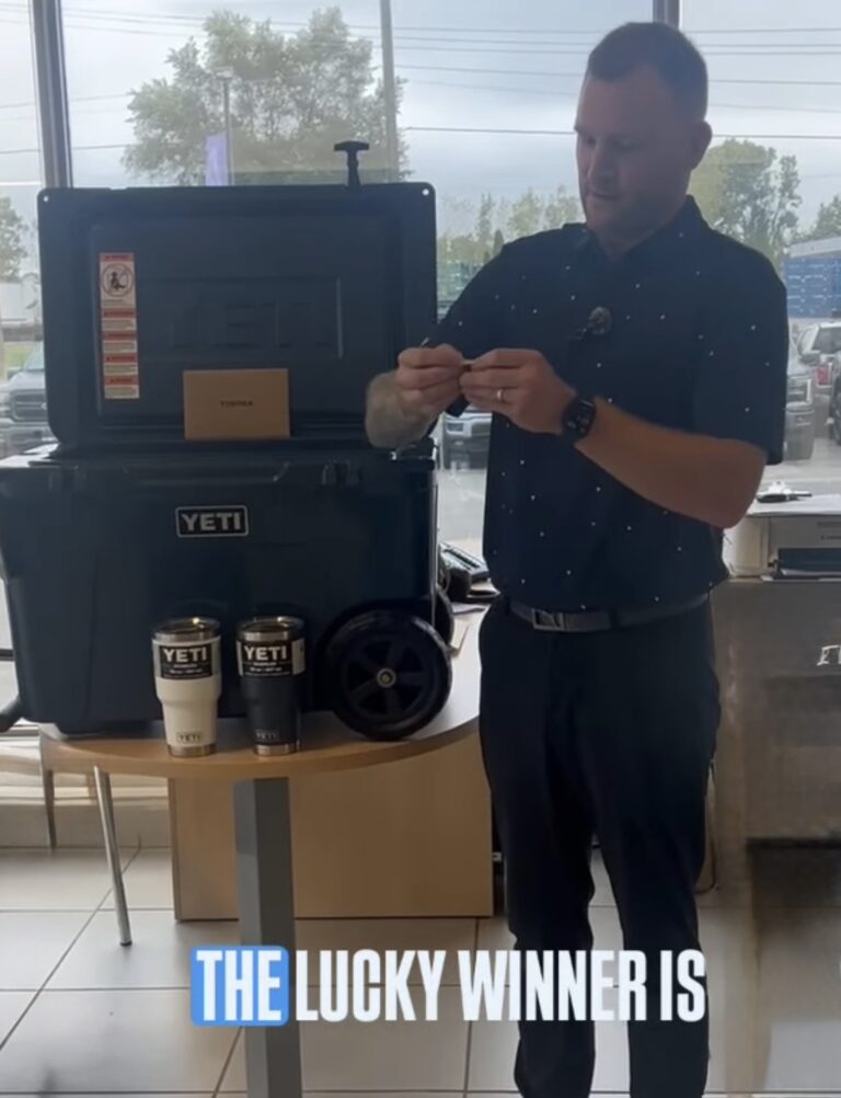 Progressive Ford-  and the winner is…