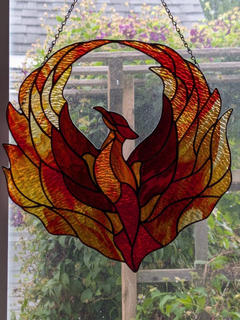 Dragonfly Stained Glass