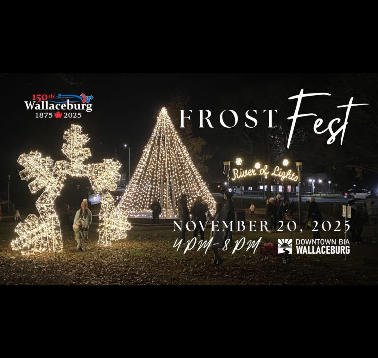 Save the Date for Frost Fest in Wallaceburg