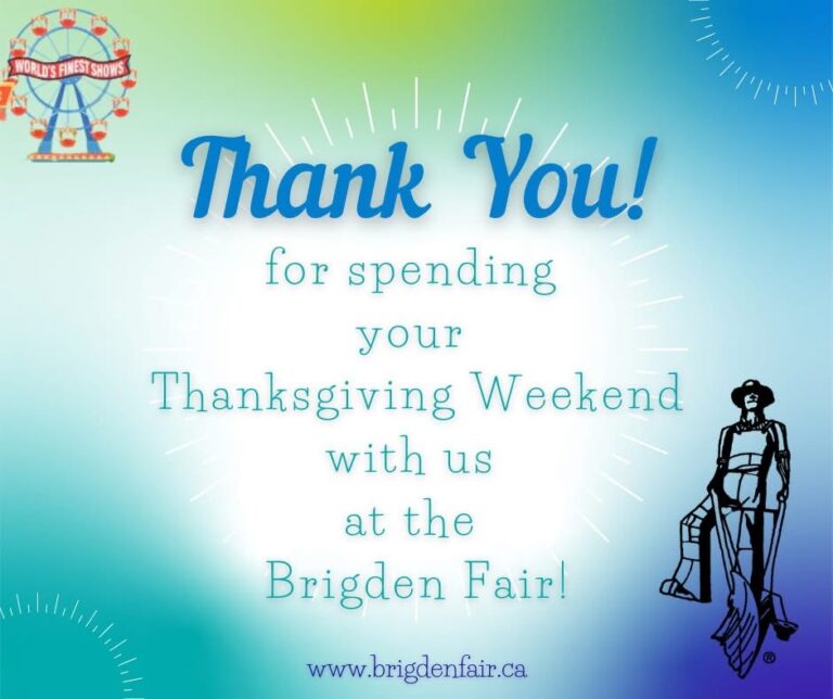 49751 individuals attended Brigden Fair 2025!!!