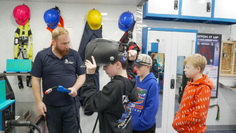 Wallaceburg students explore skilled trades through Skills Ontario technology truck