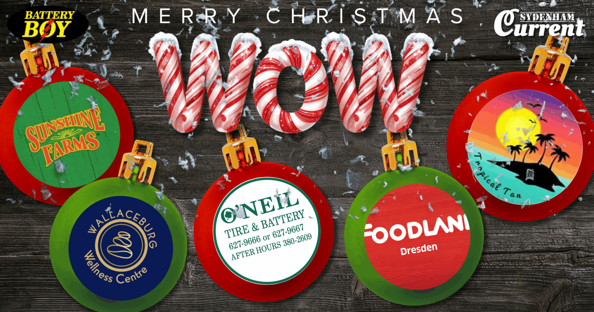 ‘Merry Christmas WOW!’ Win a $500 Prize Pack! | Wallaceburg News ...