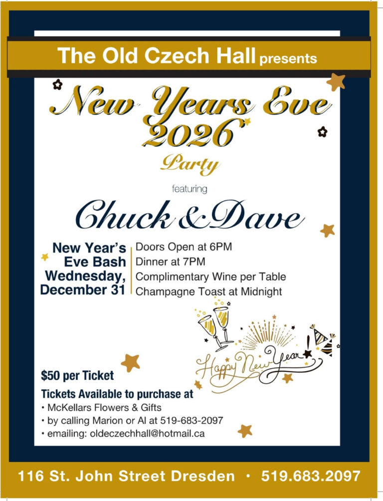 New Years Eve at The Old Czech Hall in Dresden