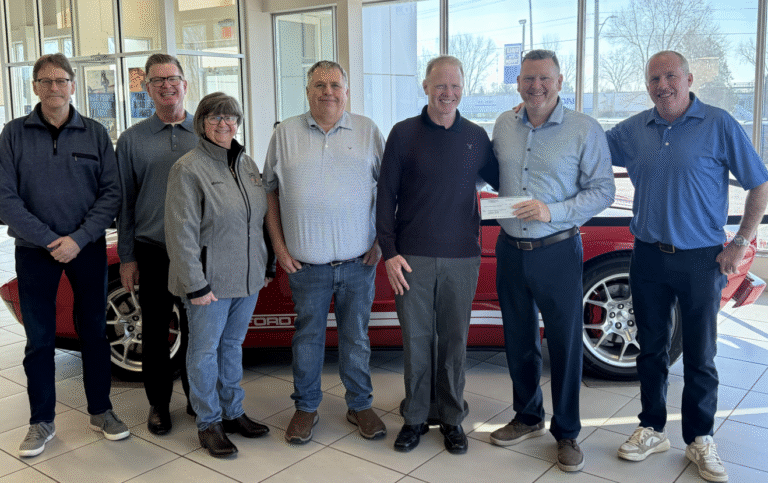Progressive Ford donates $25,000 to Sydenham Community Curling Club roof campaign (Video)