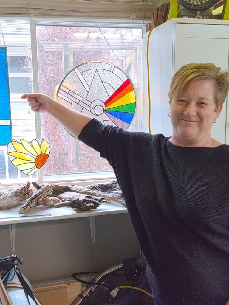 Dragonfly Stained Glass