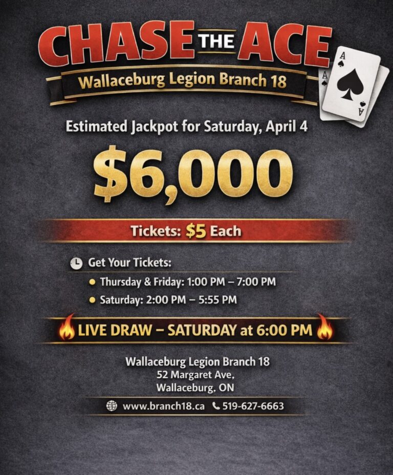 Branch 18 – Wallaceburg Legion