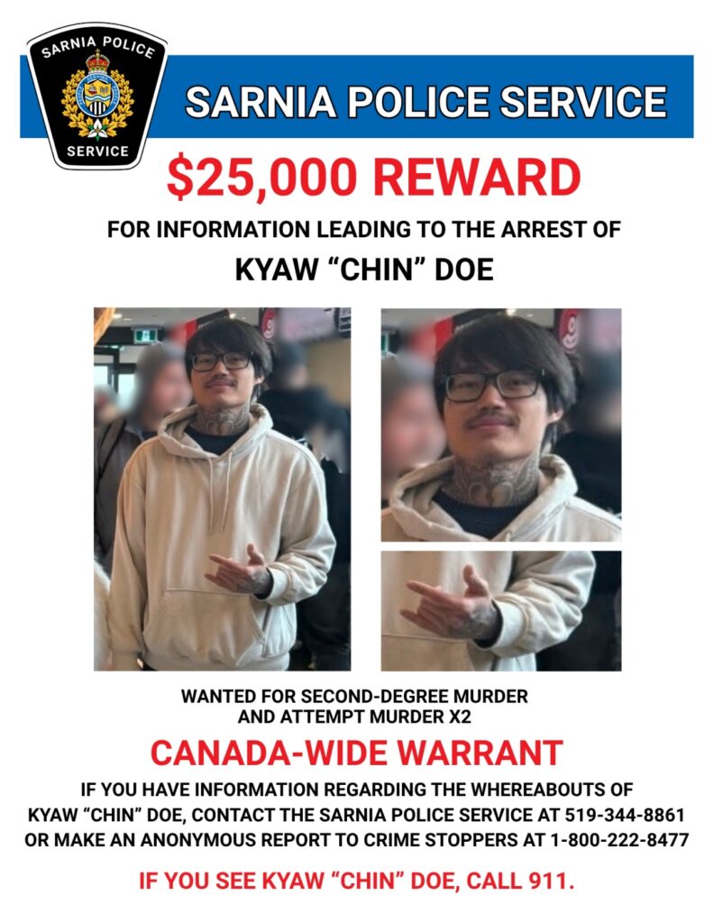 Reward increased to $25,000 as suspect sought in Lambton College ...