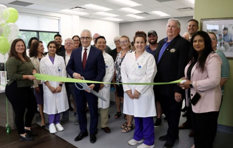 Dynacare, St. Clair Township celebrate grand opening of Corunna lab and health services centre