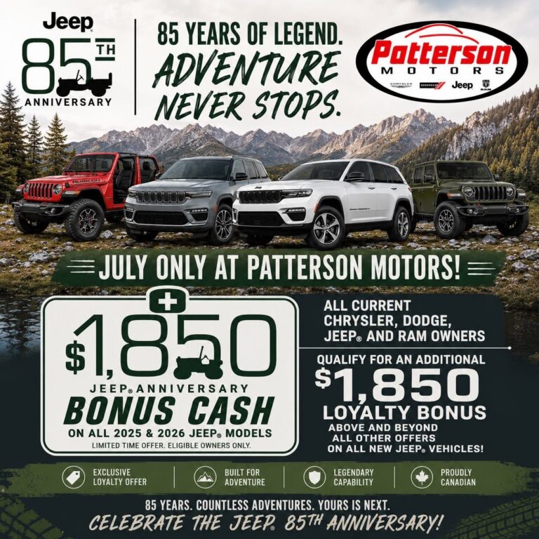 Patterson Motors 51 Mcnaughton Ave, Wallaceburg