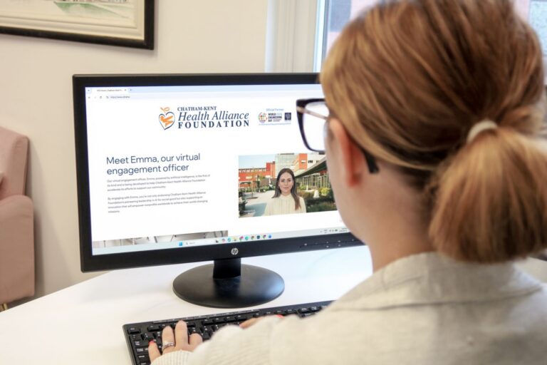 CKHA Foundation first healthcare organization in Canada to launch AI-powered virtual engagement officer