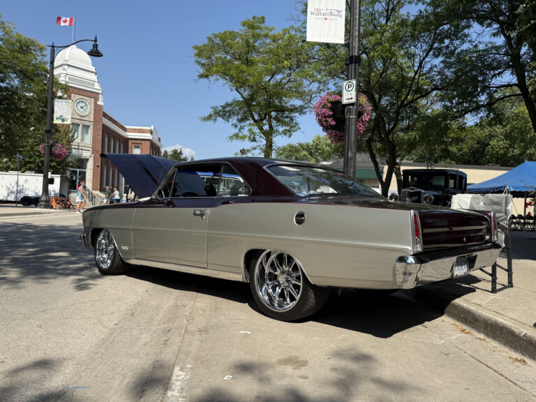 Classic cars, automotive legend Malcolm Bricklin roll into Wallaceburg for WAMBO (Listen)