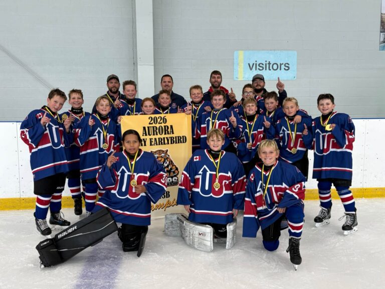 U13 B Lakers claim gold at Aurora Tigers Very Early Bird Tournament