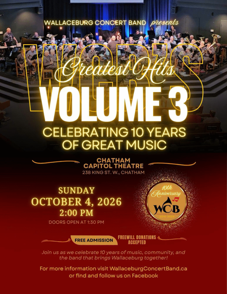 Wallaceburg Concert Band marks 10 years with Greatest Hits Volume 3