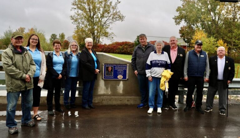 John Herbert DeMars Memorial Bridge dedicated in Port Lambton